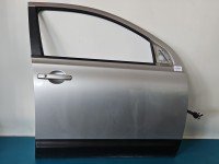 DRZWI PRZÓD PRAWE PASAŻERA Nissan Qashqai I J10 06-13 5d srebrny KYO
