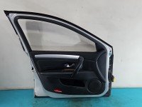 Drzwi przód lewe Renault Laguna III 5d srebrny TED69 - GREY