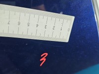 Drzwi tył prawe infiniti Q50 I 13-17 sedan 4d granatowyRAY