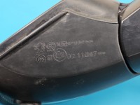 Lusterko lewe Peugeot 2008 I 13-19 elektryczny, Europejska, Kod lakieru: KWE, Składane elektrycznie, 5+4pin europa