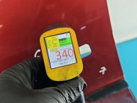 Błotnik przód lewy Toyota Corolla E11 bordowy 3N8