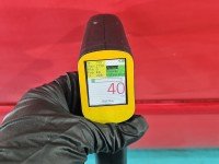 DRZWI PRZÓD PRAWE PASAŻERA Toyota Corolla E10 5d czerwony 3E5