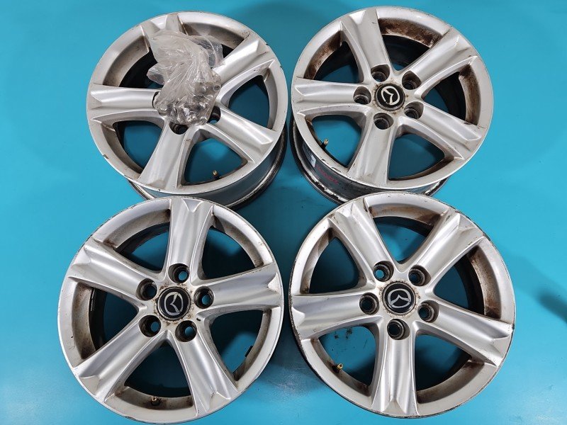 Felga aluminiowa 15" komplet alufelgi felgi Mazda 3 I BK