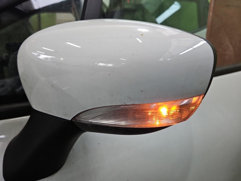 Lusterko lewe Renault Clio IV 12-20 biały, malowana, elektryczny, Europejska, Kod lakieru: DV369, 7pin biały DV369 europa