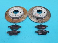 Tarcze hamulcowe tył klocki Ford Focus Mk2 1.6 tdci