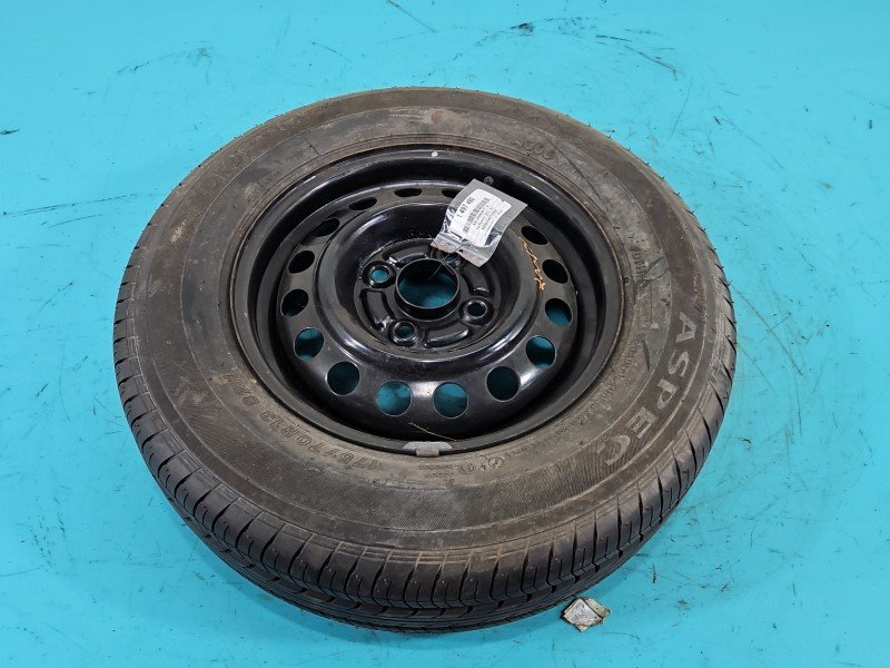 Koło zapasowe 13" dojazdowe dojazdówka Kia Picanto I Rozstaw śrub: 4x100, Yokohama, 175 mm, Profil opony: 70, 175/70/R13 82H...