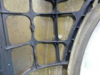 Błotnik przód lewy Vw Touareg I 7L czarny L041