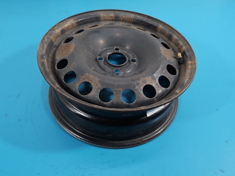 Felga stalowa 16" Opel Corsa E Szerokość felgi: 6.0", Rozstaw śrub: 4x100, Odsadzenie (ET): 40, Producent felg: OPEL,...