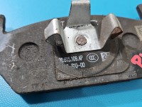 Tarcze hamulcowe przód klocki Skoda Scala 2019- 1.0 tsi 276/23 6el