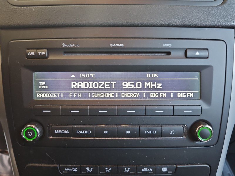 Radio fabryczne Skoda Yeti 1Z0035161M radioodtwarzacz