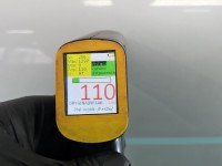Drzwi tył lewe Mercedes W245 HB 5d srebrny 761