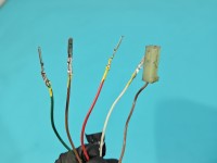 Lusterko lewe pin Vw LT II HB 5d kolor biały europa