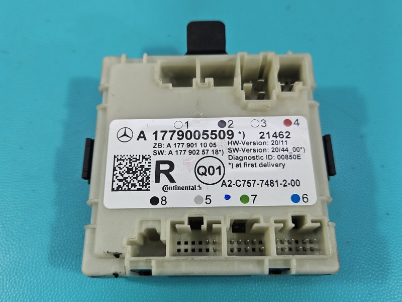 Sterownik moduł Mercedes, Europejska, Drzwi tył prawy Mercedes CLA C118 X118 A1779005509