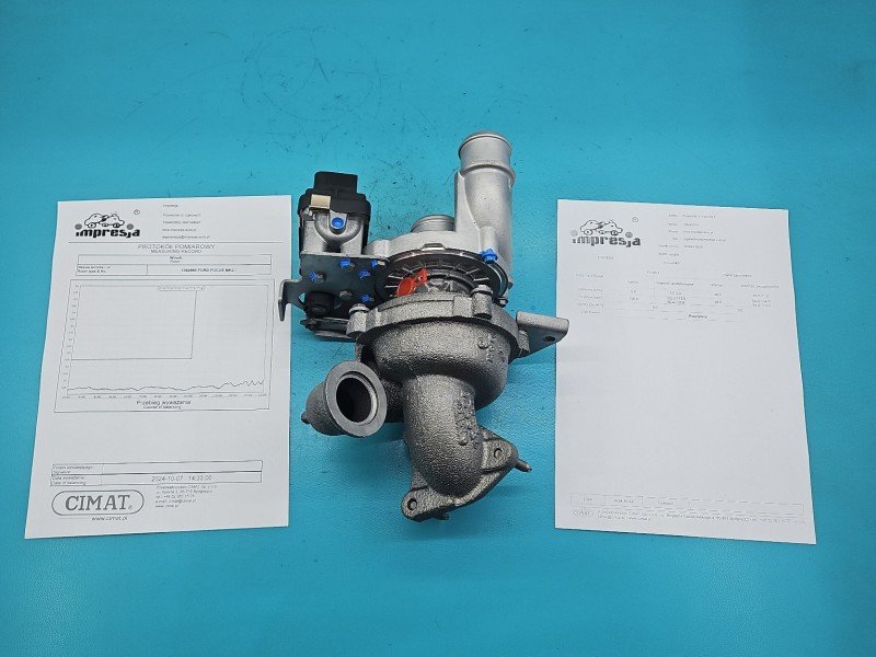 Turbosprężarka Regenerowana Ford Focus Mk2 763647-19, KFW00416I 1.8 TDCI 116KM