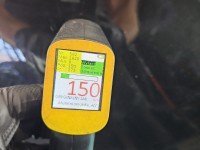Błotnik przód prawy Mercedes W212 czarny 040U
