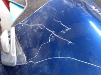 Błotnik przód prawy Volvo S80 I granatowy