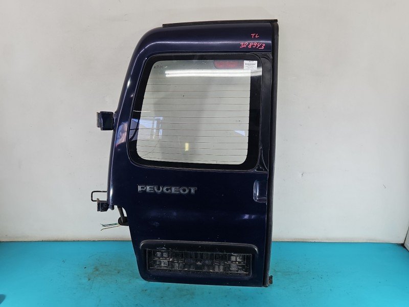 Drzwi tył lewe Peugeot Partner I HB 5d granatowy