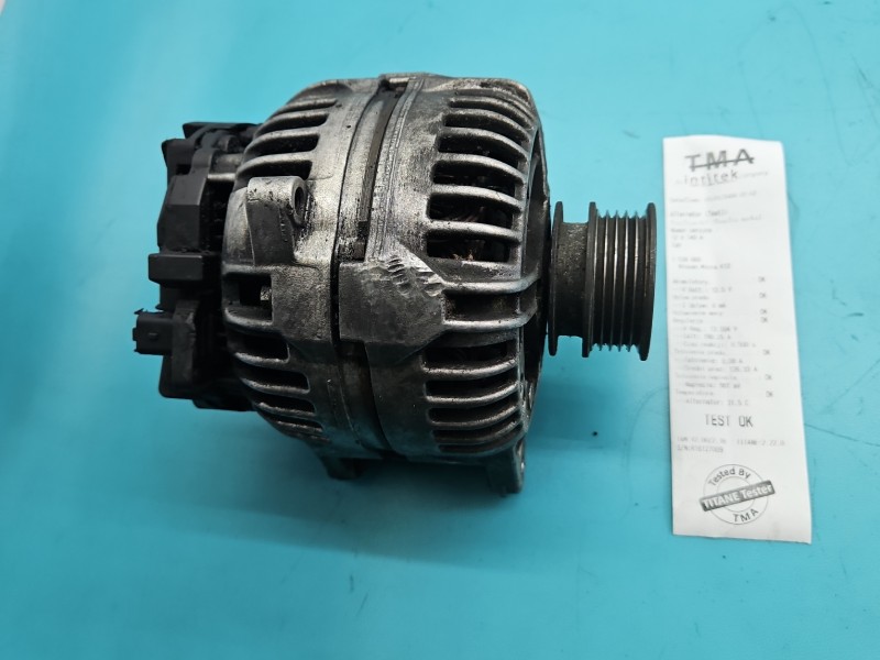TEST Alternator Nissan Micra K12 0124525028, 8200122976 1.5 dci