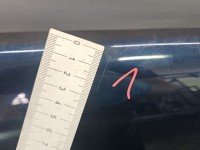 Błotnik przód prawy Volvo S80 I granatowy