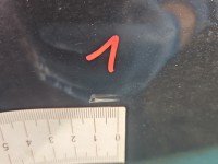 Drzwi tył lewe Seat Ibiza IV 6J HB 5d grafitowy 2V / W7Z