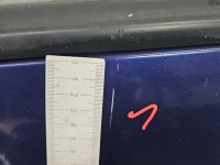 DRZWI PRZÓD LEWE KIEROWCY Renault Scenic I 5d granatowy TEF43