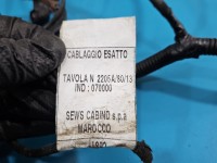 Wiązka instalacja 1347889080, 1347889080, Europejska, z kabiny do lamp Fiat Ducato IV 01382916080, 091225, 1347889080