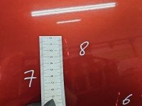 Drzwi tył lewe Dacia Sandero I 08-12 HB 5d bordowy TEB76