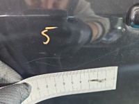 Drzwi tył lewe Peugeot 407 sedan 4d czarny, EXLD