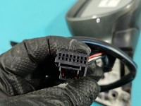 Lusterko prawe Vw Golf plus Europa /Lakier:LA6Q /Kierunkowskaz pływający / 6pin / Rysy na obudowie europa