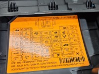 Osłona ZAŚLEPKA PLASTIK DESKI kia Stonic 17-20 84751-H8AA0