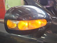 Lusterko prawe Mercedes W211 czarny C189 europa
