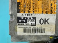 Sterownik poduszek airbag Toyota Yaris III 89170-0D340