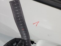 Drzwi tył lewe Peugeot 308 II T9 kombi 5d BIAŁY EWP