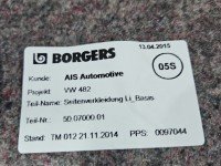 Tapicerka bagażnika lewa boczek Vw Passat B8 3G9867427L