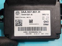 Sterownik moduł Vw Passat B7 3AA907801H, 18491001A Volkswagen, hamulca ręcznego