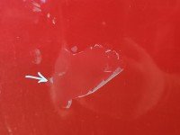 DRZWI PRZÓD PRAWE PASAŻERA Vw Touran I 5d czerwony LY3D