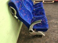 Fotel tył lewy III rząd tylny Vw Transporter T5 3 rząd