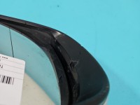 Lusterko lewe Toyota Auris I elektryczny, Europejska, Kod lakieru: 1F7, składane elektrycznie, pęknięta obudowa, 9 pin europa