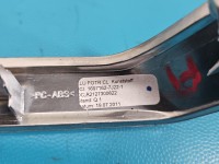 Listwa dekor deski Mercedes W212 A2127200722, A2127300222, A2126801207 odklejona listwa przy kratce środkowej,11 elementów