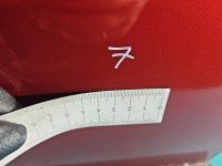 Drzwi tył prawe Vw Tiguan I 07- HB 5d bordowy LA3T