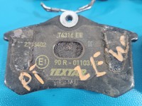 Tarcze hamulcowe tył klocki Vw Golf VI 1.6 tdi