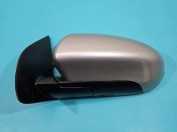 Lusterko lewe pin Nissan Qashqai I J10 06-13 HB 5d kolor srebrny KYO europa