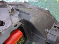 Reflektor lewy lampa przód Opel Zafira A EUROPA 24434826, 0301116271
