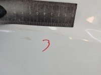 Błotnik przód prawy Citroen Jumper 14- biały