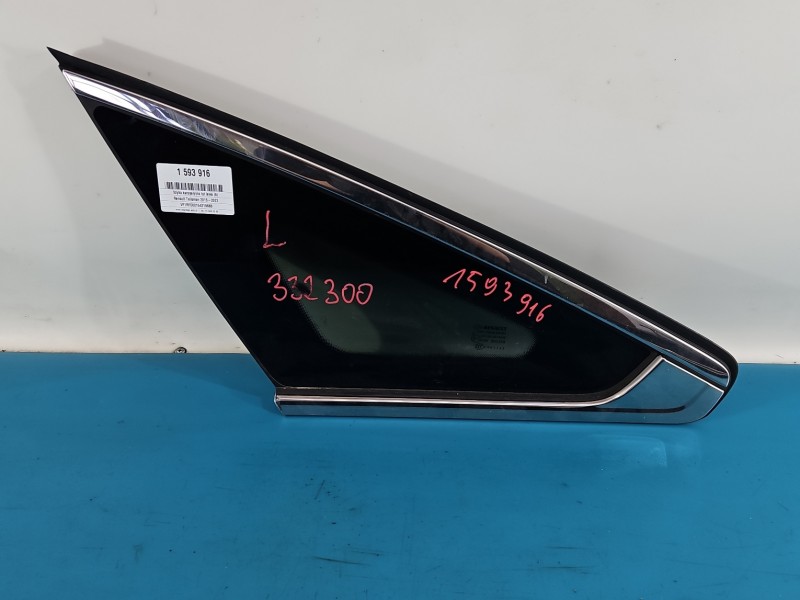 Szyba karoseryjna tył lewa Renault Talisman sedan