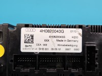 Konsola panel nawiewu AUDI A8 D4 4H 4H0820043G