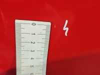 DRZWI PRZÓD PRAWE PASAŻERA FORD C-MAX II MK2 5d czerwony CA