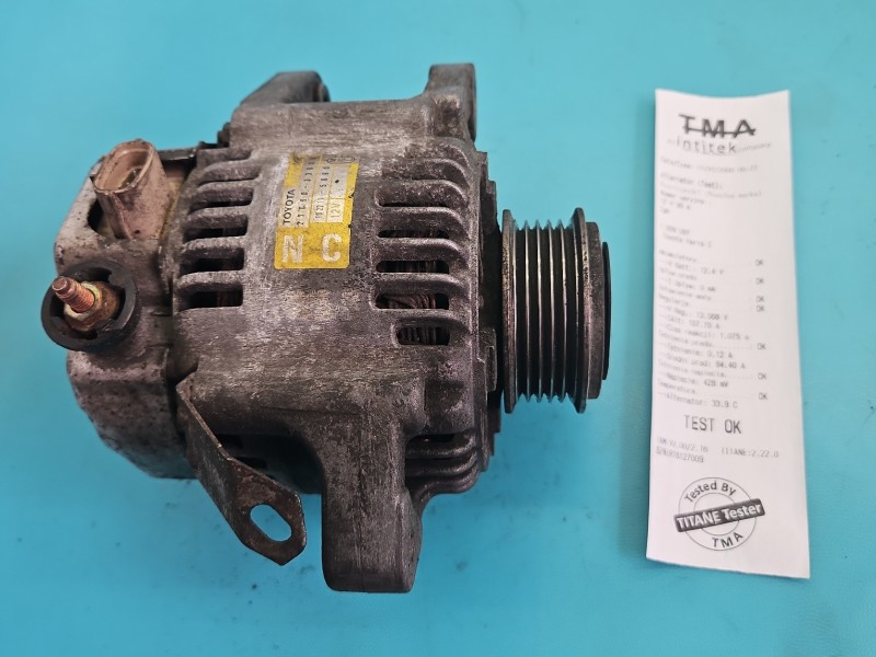 TEST Alternator Toyota Yaris I 1.4 D4D 27060-33020