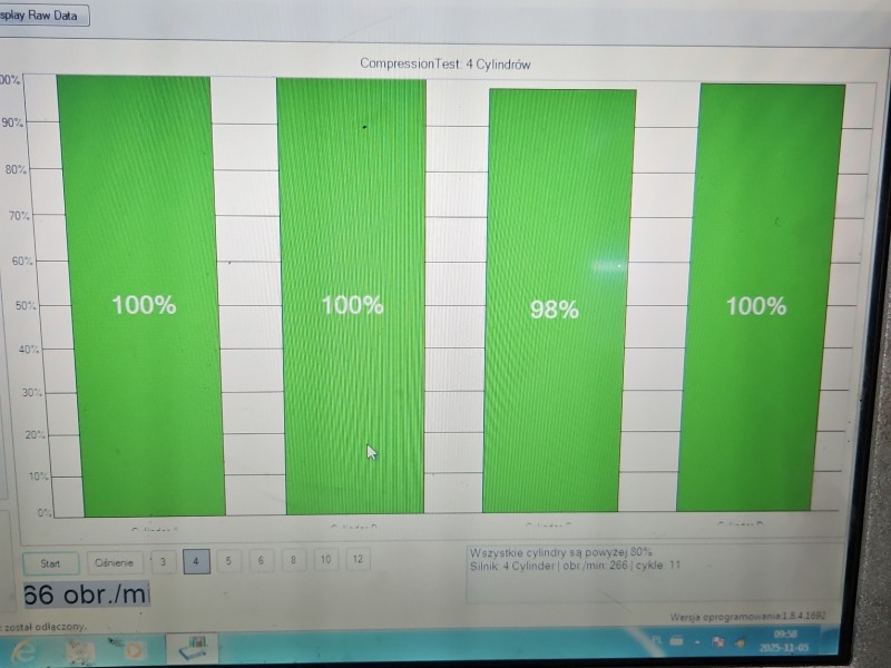 Silnik Opel Astra V K 1.6 CDTI (LWQ) 110KM ODPALANY FILM POMIAR
