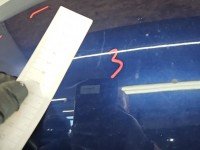 Maska przednia Audi A7 4G granatowy LX5P